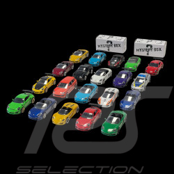 Coffret Porsche Edition Découverte 20 + 2 majorettes mystères 1/64 Majorette