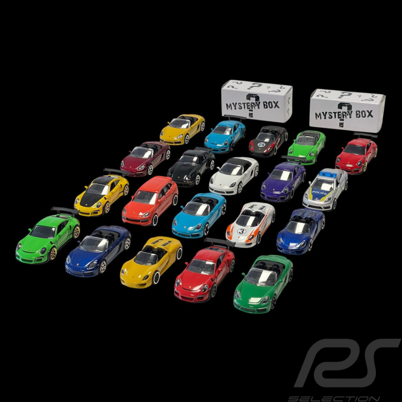 Porsche Entdecker-Edition 20 + 2 geheimnisvolle 1/64 Majorette