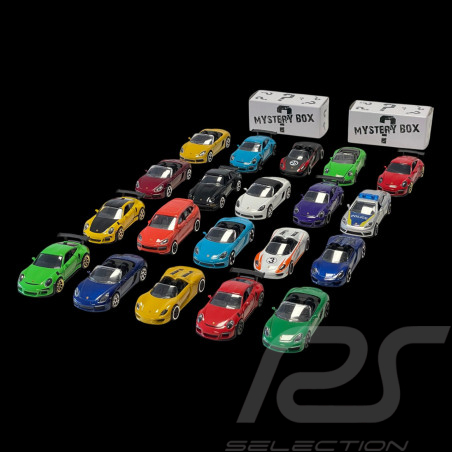 Coffret Porsche Edition Découverte 20 + 2 majorettes mystères 1/64 Majorette
