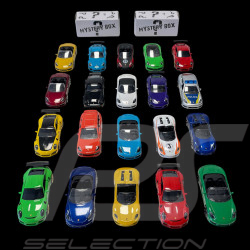 Coffret Porsche Edition Découverte 20 + 2 majorettes mystères 1/64 Majorette