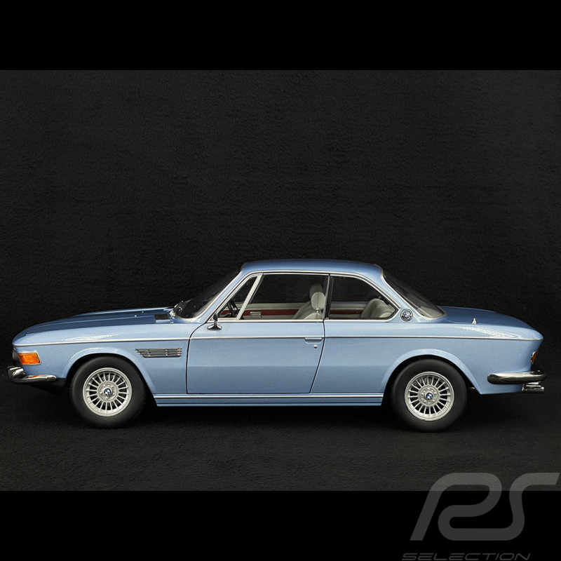 BMW 3.0 CSI E9 Mit Alpina-Felgen 1971 Metallic Hellblau 1/12 KK Scale KKDC120193A