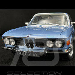 BMW 3.0 CSI E9 With Alpina Rims 1971 Metallic Light Blue 1/12 KK Scale KKDC120193A