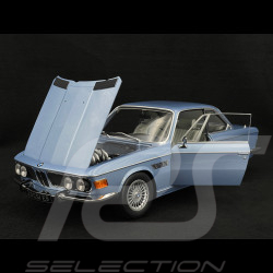 BMW 3.0 CSI E9 Avec Jantes Alpina 1971 Bleu Clair Métallisé 1/12 KK Scale KKDC120193A