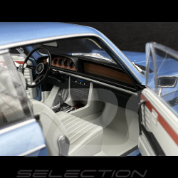BMW 3.0 CSI E9 Avec Jantes Alpina 1971 Bleu Clair Métallisé 1/12 KK Scale KKDC120193A