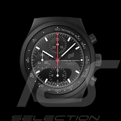 Porsche Design Wall Clock Chronograph 1 Matt All Black WAP0701500RIND