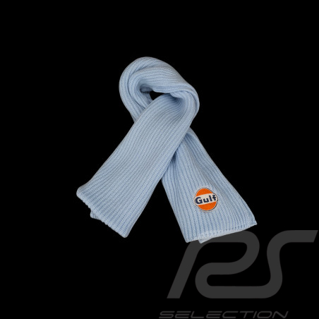 Echarpe Gulf Tricotée Bleu Clair GU252KS027-125