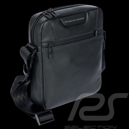 Sacoche Porsche Design Roadster Evo XS Sac à Bandoulière Cuir Noir 4056487093819