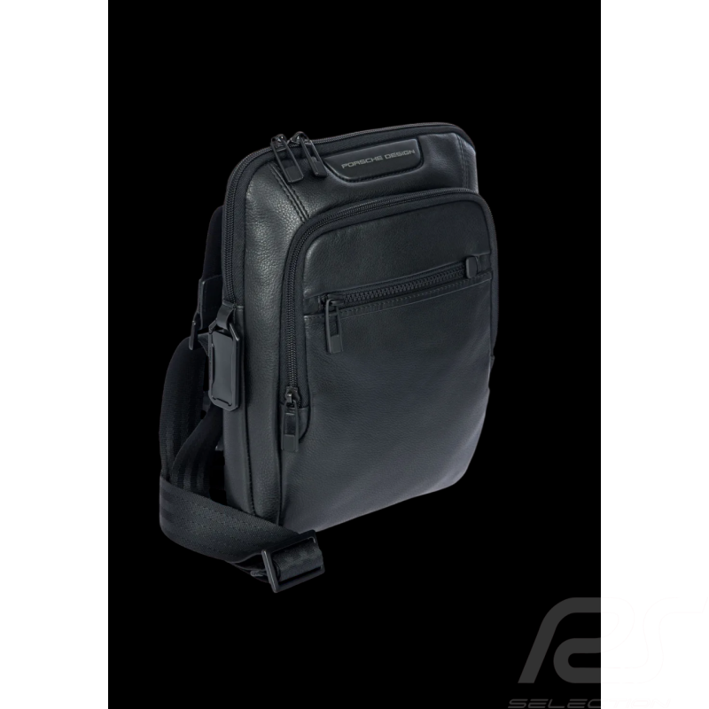 Porsche Design Shoulderbag Roadster Evo S Leather Black 4056487093826