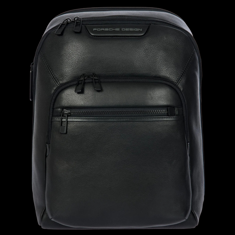 Sac à Dos Porsche Design XS Noir En Cuir - Modèle Roadster Pour Ordinateur Portable, Ajustable Et Respirant