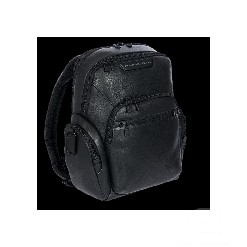 Porsche Design Rucksack Roadster Evo S Leder Schwarz 4056487093765