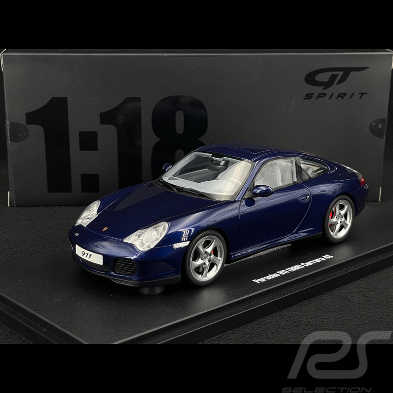 Porsche 911 Carrera 4S Type 996.2 2002 Bleu Foncé 1/18 GT Spirit GT938