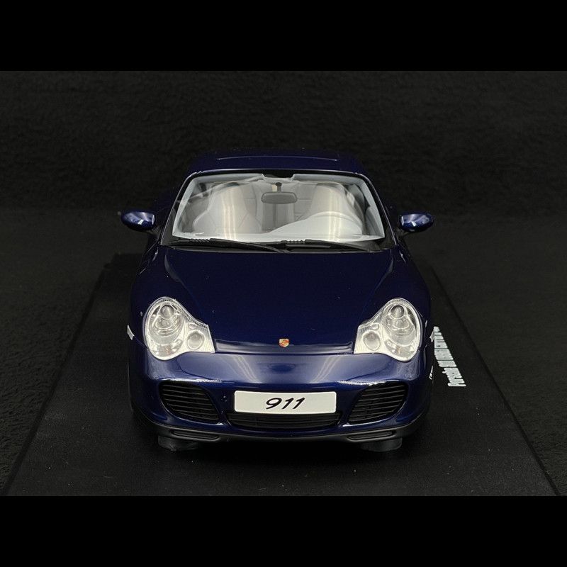 Sun Star Porsche 911 (996)ミニカー 紺色 Porsche 911 Carrera 4S Type 996.2 2002 Dark Blue 1/18 GT Spirit GT938