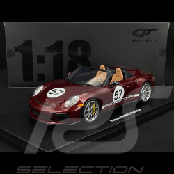 Porsche 911 Speedster Heritage Type 991.2 n° 57 2019 Cherry Red 1/18 GT Spirit GT929