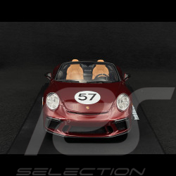 Porsche 911 Speedster Heritage Type 991.2 n° 57 2019 Cherry Red 1/18 GT Spirit GT929