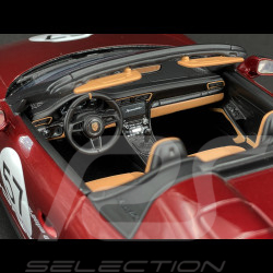 Porsche 911 Speedster Heritage Type 991.2 n° 57 2019 Cherry Red 1/18 GT Spirit GT929