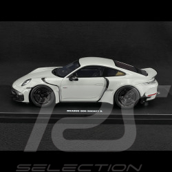 Porsche 911 Turbo S Brabus 900 Rocket-R 2023 Nardo Grey 1/18 GT Spirit GT930