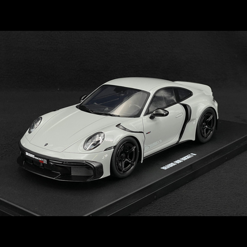 Porsche 911 Turbo S Brabus 900 Rocket-R 2023 Nardo Grey 1/18 GT