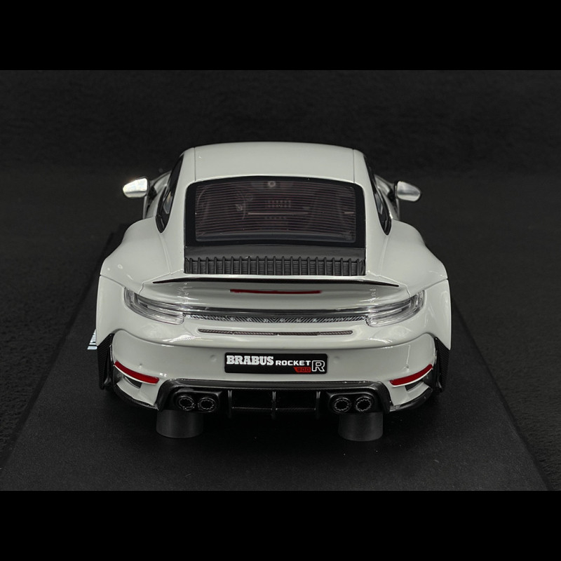 Porsche 911 Turbo S Brabus 900 Rocket-R 2023 Nardo Grey 1/18 GT