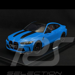BMW M4 CS 2024 Riviera Blau 1/18 GT Spirit GT511