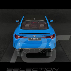BMW M4 CS 2024 Riviera Blue 1/18 GT Spirit GT511