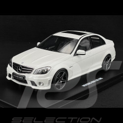 Mercedes-Benz C63 AMG 2007 Blanc Diamant 1/18 GT Spirit GT928