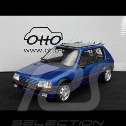 Peugeot 205 1.9 GTI Le Mans 1991 Bleu Miami 1/18 Ottomobile OT1153