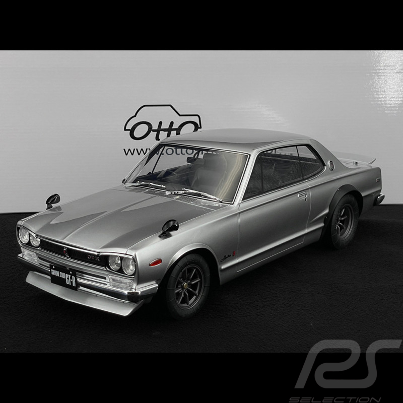 Nissan Skyline 2000 GT-R KPGC10 Silver 700 1971 Silber 1/12 Ottomobile G094