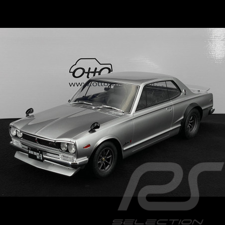Nissan Skyline 2000 GT-R KPGC10 Silver 700 1971 Silber 1/12 Ottomobile G094