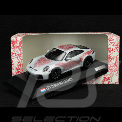 Porsche 911 GT3 Touring Type 922.2 2024 Gris Glacé Sonderwunsch 75 ans Luxembourg 1/43 Spark WAP0202010T75Y