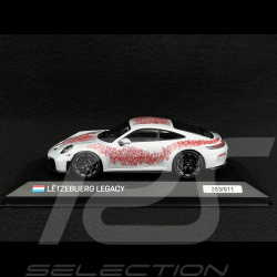 Porsche 911 GT3 Touring Type 922.2 2024 Gris Glacé Sonderwunsch 75 ans Luxembourg 1/43 Spark WAP0202010T75Y