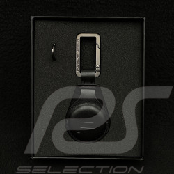 Porte-clés Porsche Design Air Tag Cuir Noir 4056487085593