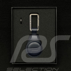 Porsche Design Schlüsselanhänger Air Tag Leder Dunkelblau 4056487085616