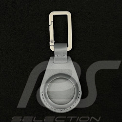 Porsche Design Schlüsselanhänger Air Tag Leder Anthrazitgrau 4056487085609