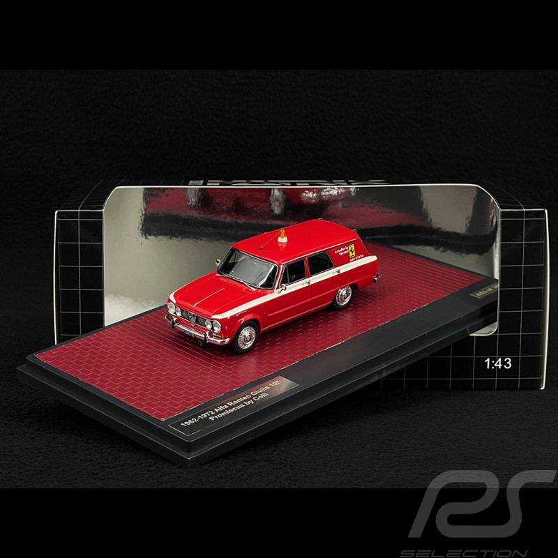 Alfa Romeo Giulia 105 Assistance Competition Scuderia Ferrari 1962 - 1972 1/43 Matrix MX40102-162