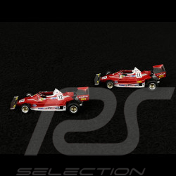 Set Ferrari 312 T2 F1 1977 + Camion de transport Ferrari avec 6 figurines 1/87 Berkina BRE58575
