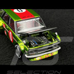 Datsun Kaido 510 Wagon 1969 Jaune OG Flo 1/64 Mini GT KHMG164