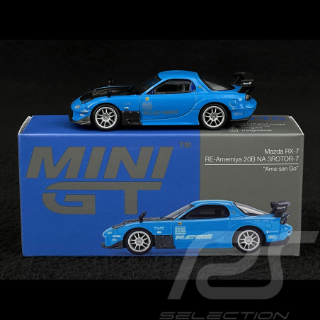 Mazda RX7 Re-Amemiya 20B NA 3Rotor-7 2024 Blue Ama-San Go 1/64