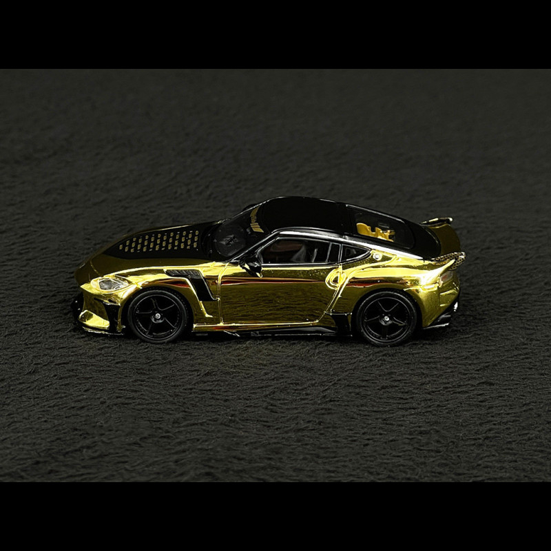 Nissan Z400 Veilside FFZ400 2024 Gold Chrome 1/64 Mini GT MGT00985-L