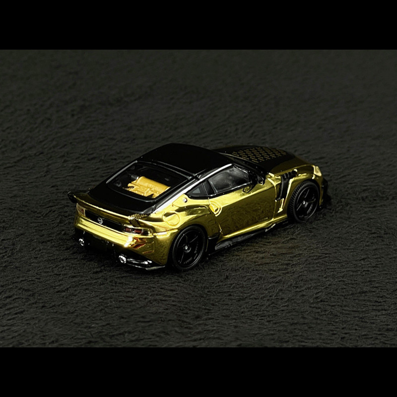 Nissan Z400 Veilside FFZ400 2024 Gold Chrome 1/64 Mini GT MGT00985-L