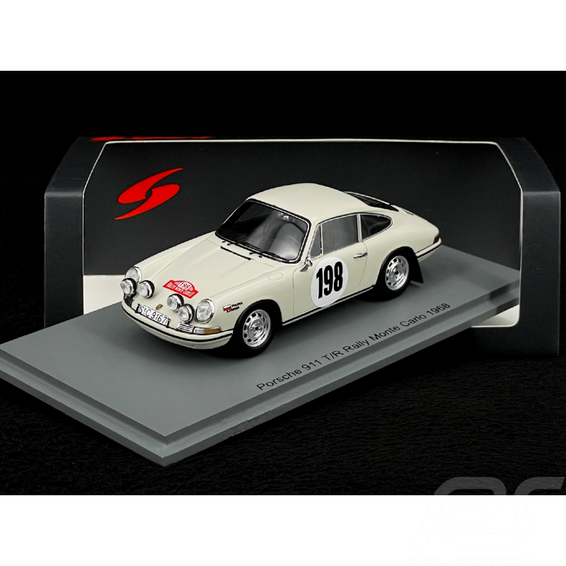 Porsche 911S T/R n° 198 Rallye Monte Carlo 1968 1/43 Spark S6609