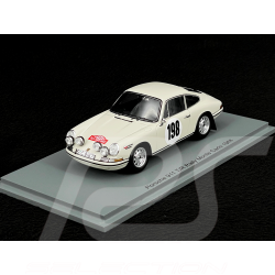 Porsche 911S T/R n° 198 Rallye Monte Carlo 1968 1/43 Spark S6609