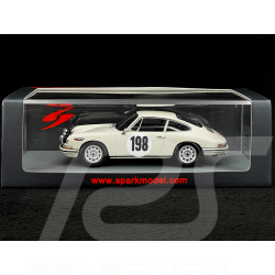 Porsche 911S T/R n° 198 Rally Monte Carlo 1968 1/43 Spark S6609