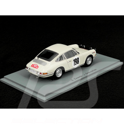 Porsche 911S T/R n° 198 Rallye Monte Carlo 1968 1/43 Spark S6609