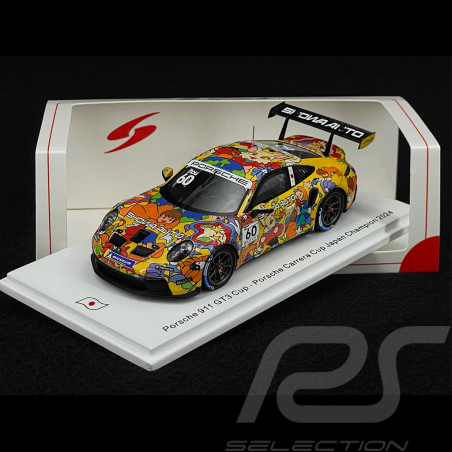 ポルシェ　911 GT3 cup car JAPANカラー Porsche 911 GT3 Cup n° 60 Winner Porsche Carrera Cup Japan 2024 1