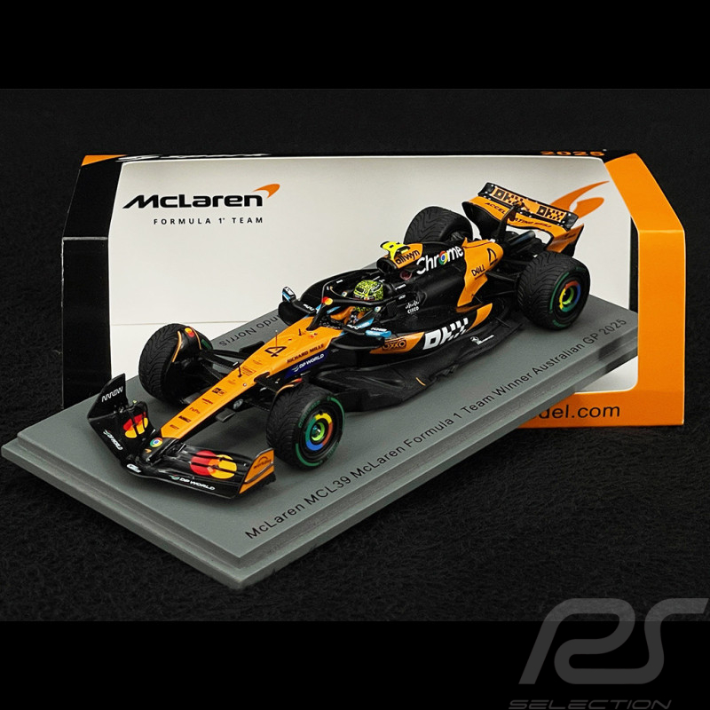 Lando Norris McLaren MCL39 n° 4 Winner Australian GP 2025 1/43 Spark S9581