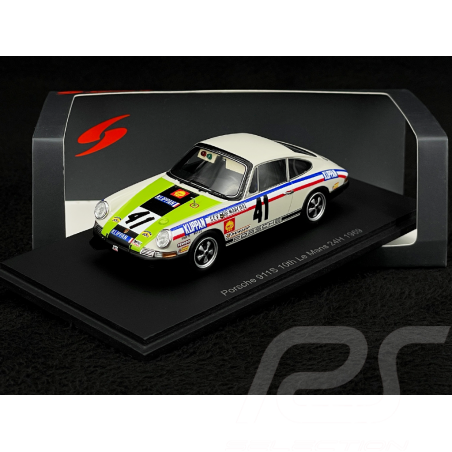 Porsche 911S n° 41 Vainqueur 24h le Mans 1969 1/43 Spark S9742