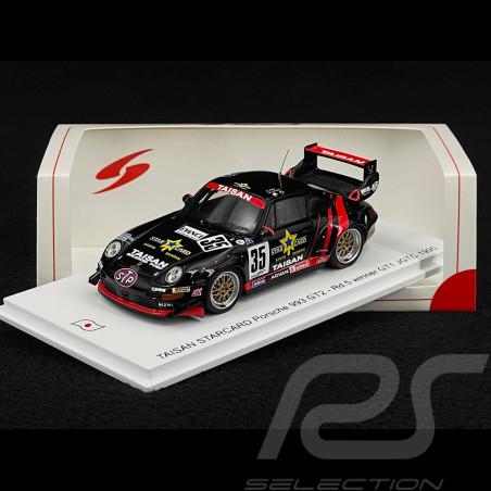 Porsche 911 GT2 Typ 993 n° 35 Taisan Starcard Sieger GT1 JGTC 1995 1/43 Spark SJ154