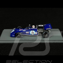 Jackie Stewart Tyrrell 003 n° 21 Winner Argentinian GP F1 1972 1/43 Spark S7217