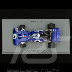 Jackie Stewart Tyrrell 003 n° 21 Vainqueur GP Argentine F1 1972 1/43 Spark S7217
