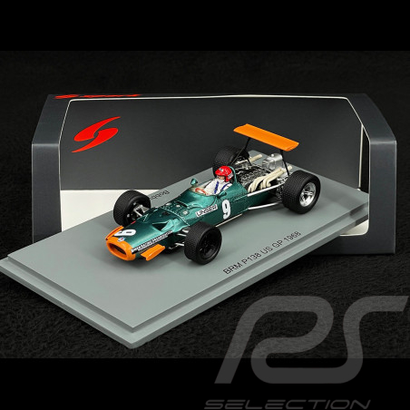 Bobby Unser BRM P138 n° 9 US GP F1 1968 1/43 Spark S5704